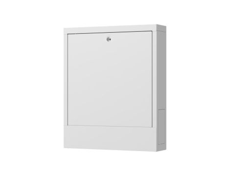 Szafka natynkowa ORN-2 do montażu rozdzielacza hydraulicznego na 6 obwodów grzewczych 485x121x580mm biała