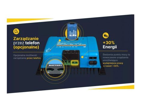 Regulator ładowania Blue 250V/100A-Tr CAN