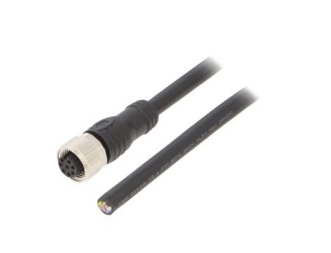 Przewód przyłączeniowy M12 PIN: 8 proste 6m wtyk max.80C PVC 2TLA020056R3000