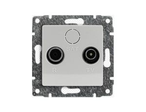 VENA Gniazdo antenowe RTV końcowe białe 510473