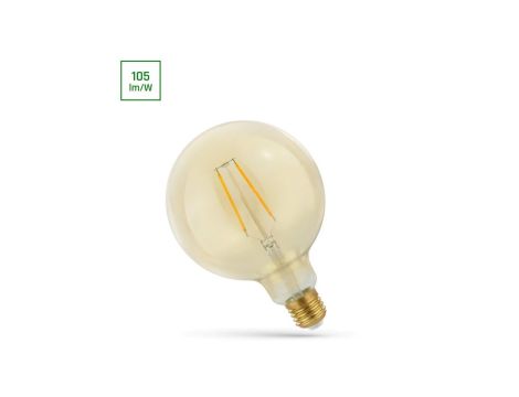 Żarówka LED GLOB G125 E-27 230V 2W COG WW RETROSHINE SPECTRUM