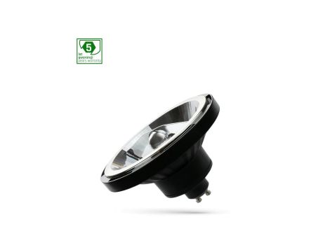 Żarówka LED AR111 GU10 230V 12W SMD 45ST NW CZARNY SPECTRUM 5 LAT GWARANCJI