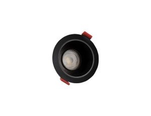 FIALE COMFORT ANTI - GLARE GU10 OCZKO GU10 250V IP20 FI85x50mm CZARNY okrągła środek czarny ruchoma