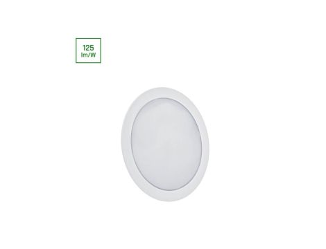 ALGINE ECO 2w1 NATYNK-PODTYNK DOWNLIGHT 12W WW 230V 110st IP20 IK06 170x35mm BIAŁY okrągła