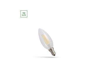 LED ŚWIECOWA E-14 230V 4W COG WW CLEAR SPECTRUM