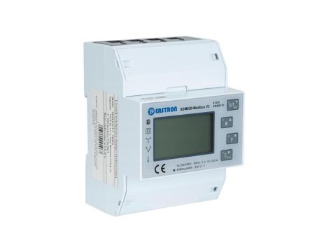 Licznik energii trójfazowy prądu 3-faz MID modbus 100A SDM 630 M V3
