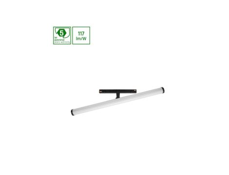 SYSTEM SHIFT - BEAM oprawa na szynoprzewód 28x400x75mm 12W 150st czarny 5 lat gw.