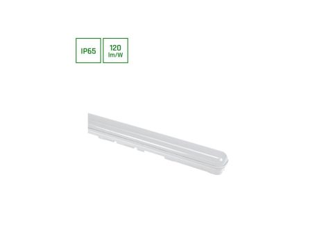 LIMEA GO HERMETYK 600mm 25W NW 230V 120st IP65 IK07 600x60x52mm BIAŁY