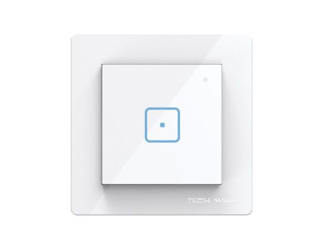 SINUM FS-01 Włącznik jednopolowy kolor biały