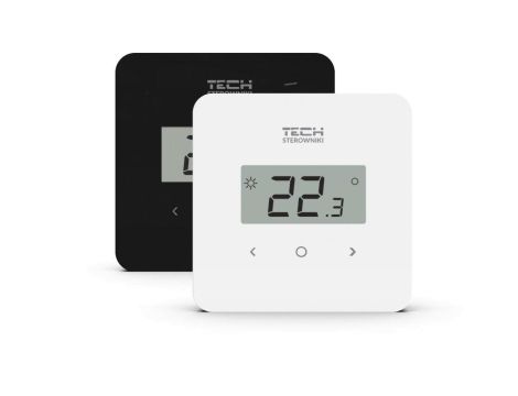 SINUM R-8b PLUS Regulator pokojowy bezprzewodowy kolor biały