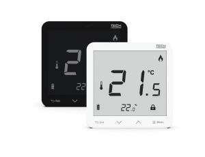 SINUM R-8s PLUS Regulator pokojowy bezprzewodowy kolor biały