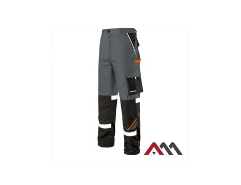 PROFESSIONAL-REF SPODNIE ROBOCZE DO PASA - GREY ROZ. 52