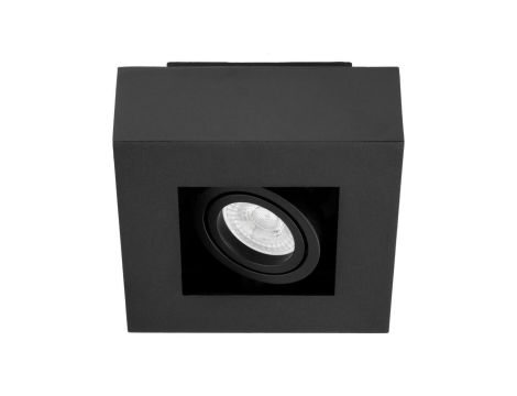 Oprawa Natynkowa Ruchoma SPOT GU10 Kwadrat Czarna AURI LUMILED