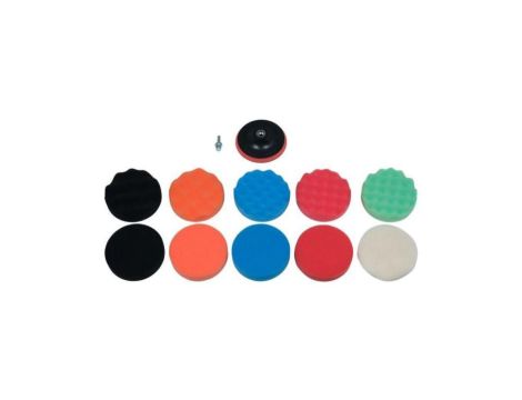 ZESTAW DO POLEROWANIA 125MM, M14, 12SZT.