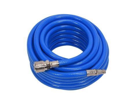 WĄŻ PNEUMATYCZNY PVC Z SZYBKOZŁĄCZAMI 8MM*10M