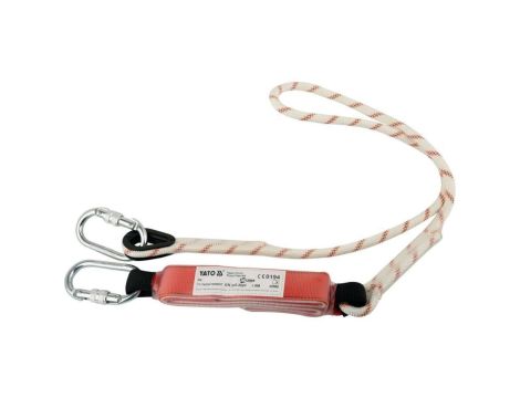 AMORTYZATOR Z LINKĄ Z 2 KARABIŃCZYKAMI 1.5M