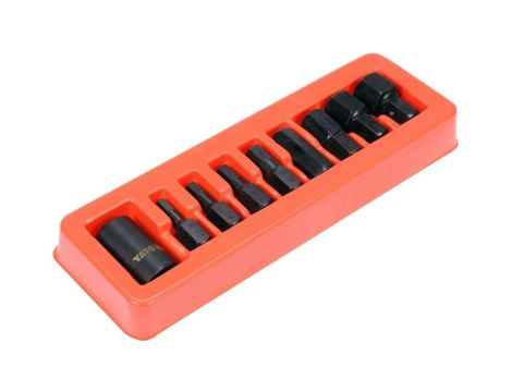 ZESTAW UDAROWYCH KLUCZY TRZPIENIOWYCH HEX 1/2