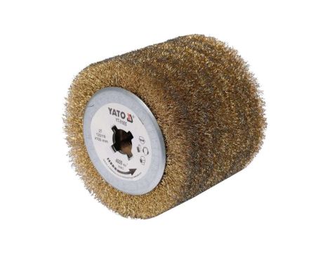 SZCZOTKA DO SATYNIARKI DRUT 120X100X19MM