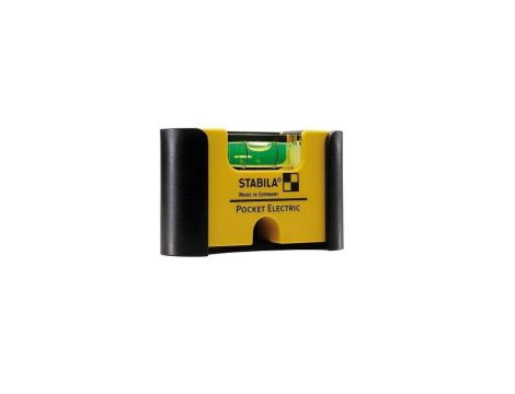 POZIOMICA STABILA POCKET ELECTRIC 6,7 CM, Z KLIPSEM NA PASEK