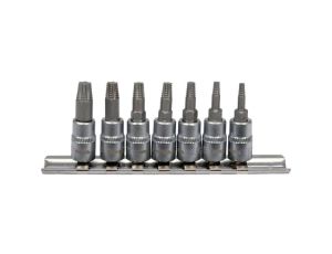 ZESTAW BITÓW DO OBROBIONYCH ŚRUB TORX, 7SZT.