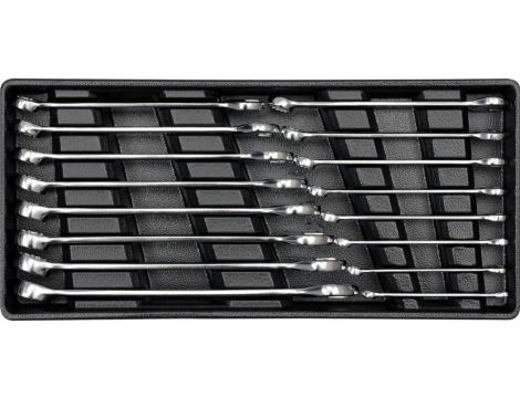 WKŁADKA DO SZUFLADY KLUCZE PŁ-OCZ 6-21MM 16 CZĘŚCI