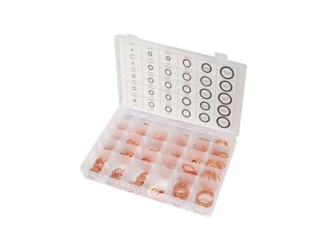 ZESTAW PODKŁADEK MIEDZIANYCH 580 SZTUK