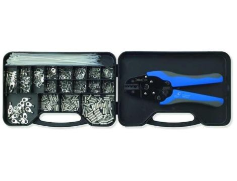 ZESTAW SZCZYPCE 535, 0.25-6MM2+KOŃCÓWKI SZYBKOZŁĄCZEK
