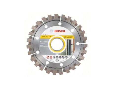 TARCZA DIAMENTOWA UNIVERSAL 115MM