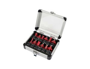 ZESTAW FREZÓW WIDIOWYCH DO DREW.TRZPIEŃ FI 6MM 12 CZ.