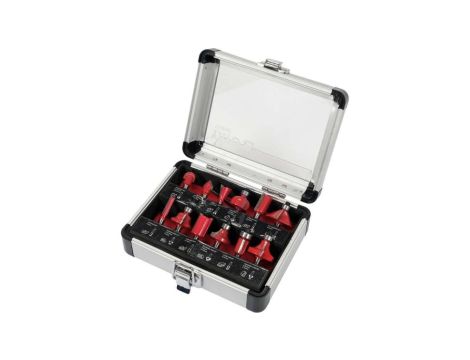 ZESTAW FREZÓW WIDIOWYCH DO DREW.TRZPIEŃ FI 6MM 12 CZ.