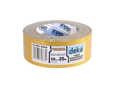 Taśma dwustronna wzmacniana gold strong 50*25