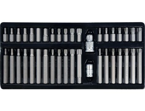 KOMPLET KLUCZY 40CZ IMBUS I TORX