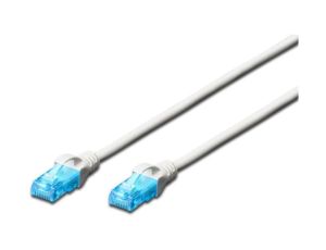 Kabel krosowy (Patch Cord) U/UTP kat. 5e biały 3m DK-1512-030/WH