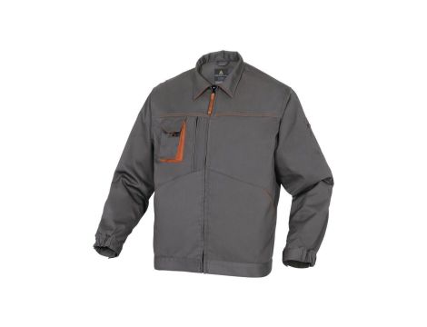 Bluza Robocza z poliestru i bawełny kolor szaro-pomarańczowy rozmiar XL M2VE2GRXG