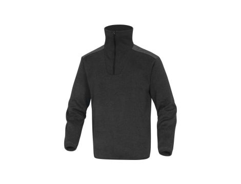 Bluza polarowa imitacja swetra kolor szary rozmiar 3XL MARMOGR3X