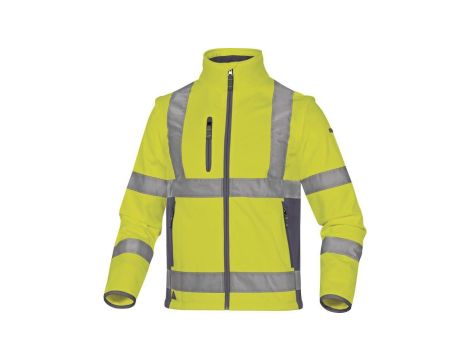 Kurtka Softshell z poliestru i elastanu 3 warstwy laminowane rozmiar L MOON2JGGT