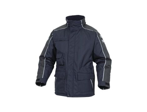 Kurtka ocieplana z poliestru Oxford powlekanego Pu kolor granatowy rozmiar 3XL NORDLBM3X