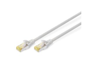 Patchcord RJ45/RJ45 S/FTP kat. 6A 0,25m AWG 27/7 LS0H szary DK-1644-A-0025