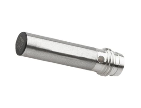 Czujnik indukcyjny śr 6,5mm 30 mm zabudowany Sn: 1,5 10-30V DC PNP NO złącze M8 3-pinowy IP67 stal nierdzewna 1.4305 IB060185