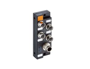 Koncentrator pasywny miniaturowy aktuator/sensor LED porty 4xM8 3pin/złącze M12 męskie 10pin na kabel sterujący ASBSM 4/LED 3