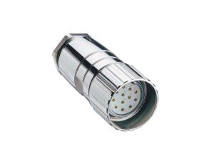 Złącze zasilające M23 żeńskie 12-pinowe RKC 120/13,5