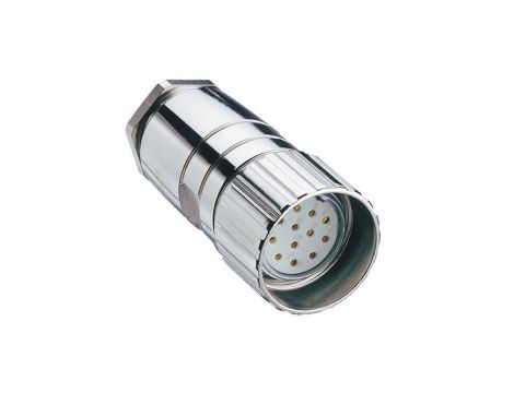 Złącze zasilające M23 żeńskie 12-pinowe RKC 120/13,5