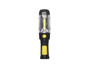 Lampa warsztatowa akumulatorowa LED COB 3W 2,6Ah Li-Ion /+ powerbank, hak, magnes/ LW-1PBR