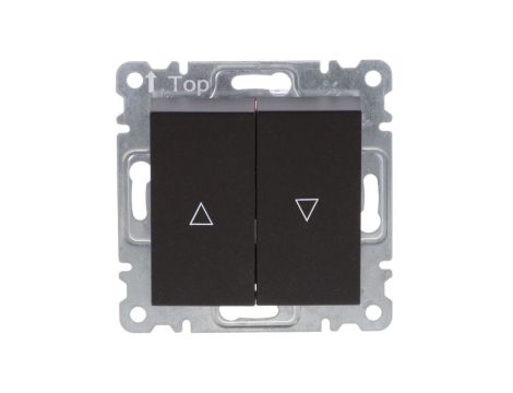 Lumina Łącznik żaluzjowy bistabilny czarny WL0313