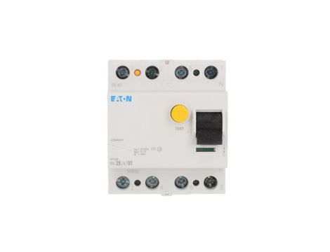 Wyłącznik różnicowoprądowy 4P 25A 0,1A typ AC PF6-25/4/01 286505