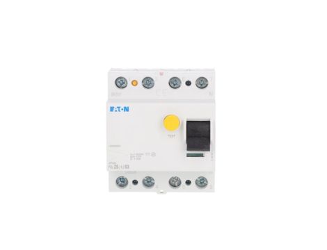 Wyłącznik różnicowoprądowy 4P 25A 0,3A typ AC PF6-25/4/03 286506