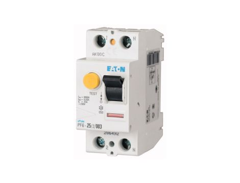 Wyłącznik różnicowoprądowy 2P 25A 0,1A typ A PF6-25/2/01-A 112922