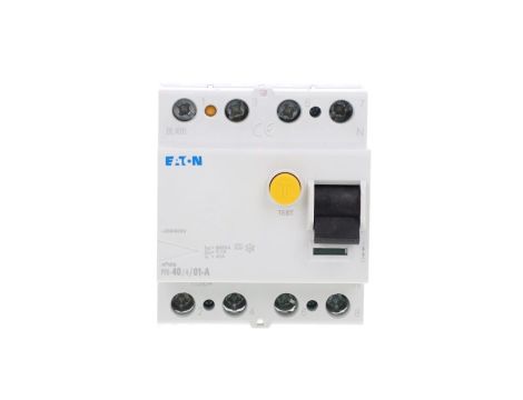 Wyłącznik różnicowoprądowy 4P 40A 0,1A typ A PF6-40/4/01-A 112934