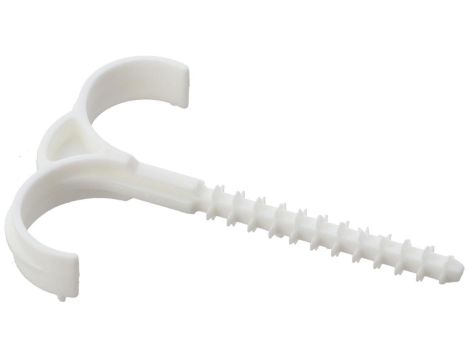 Uchwyt kablowy szybkiego montażu hakowy rury i przewody fi 24-28 mm USMH-25 BIS /25szt./ 15.6