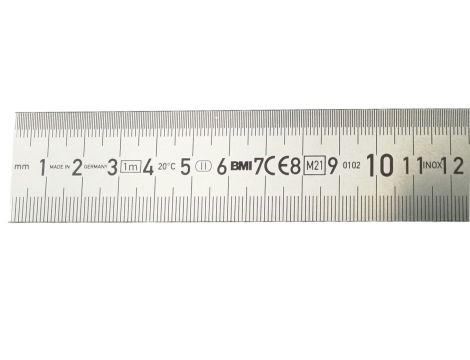 Liniał stalowy półsztywny 1500mm nierdzewny 16-203-34